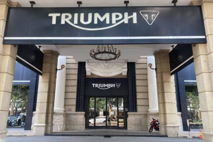 Triumph Sài Gòn- Cửa hàng mô tô được đánh giá 5 sao.