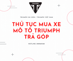 Read more about the article Mua xe Triumph trả góp
